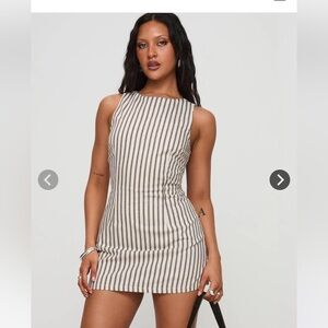 Striped Mini Dress - NWOT